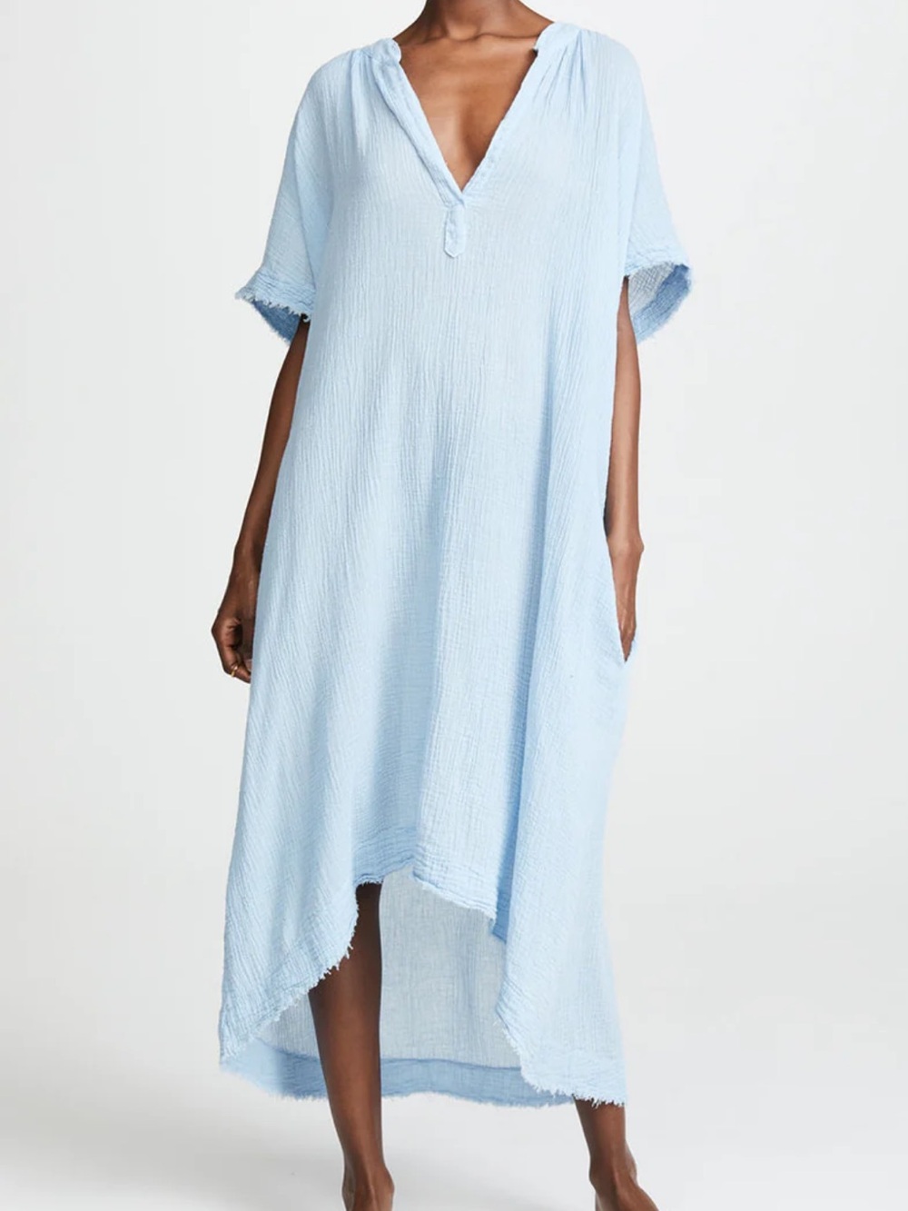 9SEED | Tunisia Dress in Chambray | OS